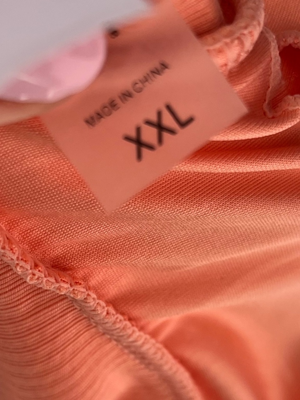 Magnolia Place Swim Peach One Piece Ribbed Bow NWOT 6 Available M, L, XL, 2XL - Picture 8 of 11